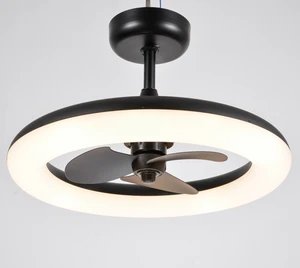Simple Living Room Led Chandelier Pendant Light Fan Ceiling Fan With Light