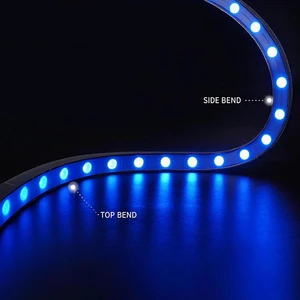 Outdoor IP67 Waterproof 3D Free Bend LED Wall Washer Light for Landscape Bridge Building