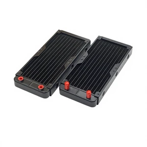 240mm 10-Tube Computer Radiator Water Cooling Radiator Condenser Heat Sink Aluminum
