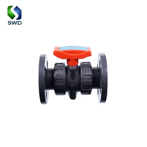 50mm Plastic Pvc Plumbing Union Ball Valve