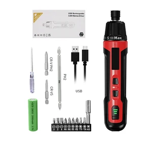 18 in 1 Power Tool All-In-One Multi-function Combo Tool Kit Cordless Electric Screwdriver Set Li-Ion Battery