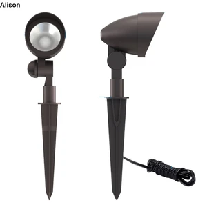 Alison Garden Landscape Lighting DC 12V IP65 Waterproof Low-Voltage 5W LED 200 Lumens Outdoor Pathway Light 4PK Aluminum ETL