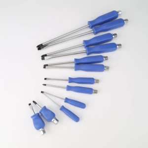 Chrome Finish Phillips Screwdriver Set Tool