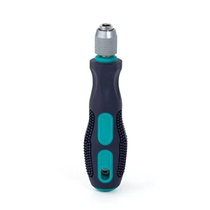 Multifunction 1/4 Inch Hex Socket Screwdriver Handle 6.35mm Self-Locking Non-Slip Bit Holder Professional Hand Tools for Repair