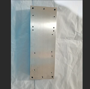 Aluminum alloy water-cooled heat sink for electronic components