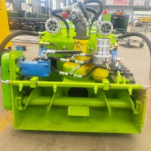Desilting Robot Underwater Sludge Cleaning Robot River Dredging Machine With Rubber Track Chassis