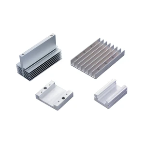 Aluminum Heat Sink with Zinc Plating and Beryllium Copper for Customizable Electronics Applications