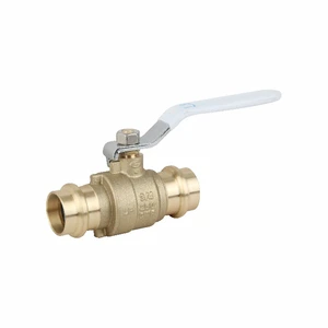 New Customized Design Press Ended Series Lead Free Brass Ball Valve with NSF and CUPC Certificates