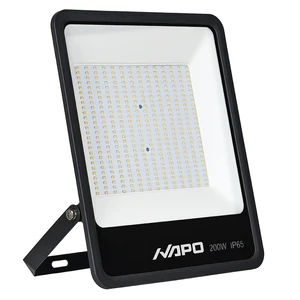 150W 200W Super Bright LED Flood Light IP65 Waterproof Outdoor Lamp for Stadium Square Warehouse High Efficiency NAPO