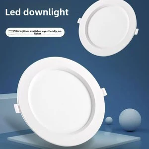 Factory Custom SMD Downlight 7W IP44 Aluminum Modern Indoor Commercial Lighting for Recessed LED Downlight