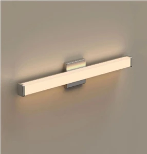 Black Dimmable LED Bathroom Vanity Lights 18 24 30 36 48 Inch Wall Vanity Mirror Lighting Fixture