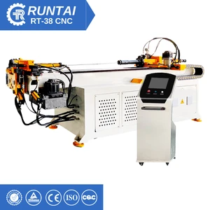 Stainless Steel square Exhaust Hydraulic Cnc Pipe Bender Copper Aluminum Profile Tube and Pipe Bending Machine