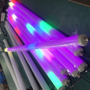 360 Degree Led Tube Light for bar Club Decoration 1 Meter DC24v 5050 RGB 3D LED Pixel Tube Indoor Outdoor Project Party Lights