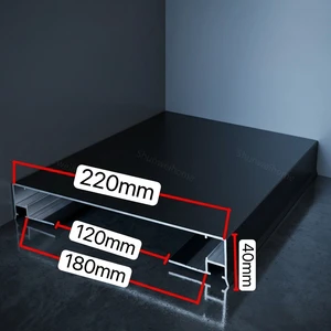 Modern Garden Wall Coping with Lights-Durable & Water Resistant Outdoor Villa/Hotel Use