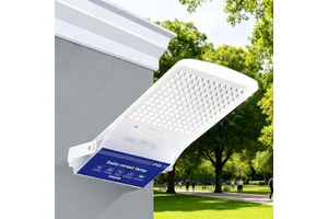 Factory High Power 500w Aluminum Energy Saving 12000MAH Polycarbonate Solar Street Light