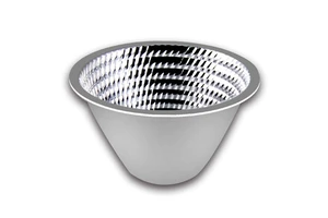 LED Downlight Plastic with Aluminum Plating Reflector Optical Light Reflector for Down Light Spotlight