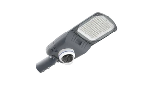CE ROSH ENEC LED Street Light With CCTV Camera 1080p 50W 80W 100W IP65 Aluminum Waterproof Street Lamps