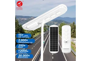 High Lumens All in One Integrated Solar Street Light IP65 Waterproof 120W/180W 50000 Hours LED for Highways City Township Road