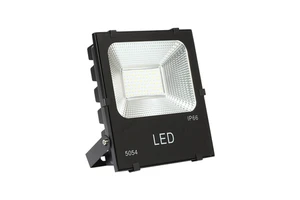 High Quality LED Square Flood Light SMD Technology Aluminum Housing IP66 Waterproof AC Power Outdoor Commercial Lighting 6000K