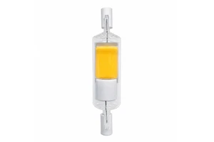 R7S LED Bulb 4W 78mm 220-240V Glass Ceramic COB 450LM 2700K/3000K/6000K 360 No Flicker Floodlight G9 Base CE LVD RoHS