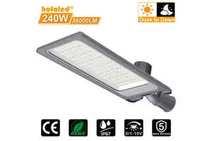 240W Outdoor Public Parking Lot Lamp Ip67 Waterproof Aluminum Garden Light 200W Various Wattages 50W 100W 150W Led Street Light