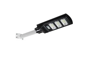 Outdoor Solar Powered IP65 Rated Plastic Street Lamp High Lumen LED for Security Pathway Lighting CE Certified 2-Year Warranty