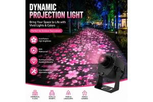 100W IP68 LED Projector Light - Waterproof Advertising Spotlight for Cultural Tourism & Scenic Areas