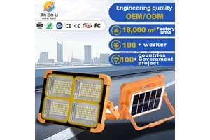 Portable Emergency Lighting, Rechargeable High-power Floodlight, Outdoor Tent Camping Handheld Lamp, Solar Camping Lamp