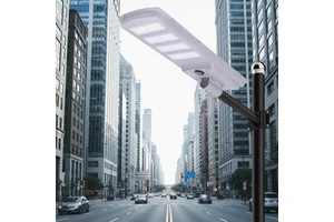 High Quality Waterproof Outdoor Ip65 Road Lamp Aluminium Streetlight 100w 150w 200w All in One Integrated Led Solar Street Light