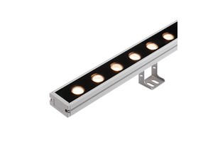 LED Wall Washer IP66 Waterproof Outdoor Wall Lighting Strip Light Aluminum 24V 1800-6000K Color Temperature Ra75 2600 Lumens