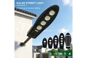 OEM ODM Product ABS IP65 Outdoor Solar-Powered All in One Solar Street Lamp Street Light With Solar Panel