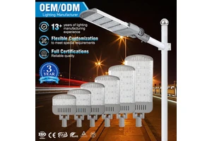 COVEDA Ip66 Waterproof Road Light Outdoor Lighting Aluminum Street Lamp 50w 100w 150w 200w 250w 300w Smd Led Street Light