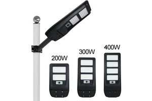 Hot Sale High Lumen 100w 200w 300w 400W Outdoor IP65 Street Lamp Public Road Photocell Sensor Luminaires LED Street Light