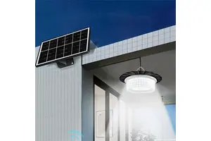 New LED Solar Chandelier Garden Light IP65 ABS Body Battery Power Supply Indoor Outdoor Small Street Solar Street Lights
