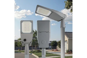 Outdoor Aluminum 50-Watt LED Street Light IP66 AC 150W/200W Options 5050LED Luminaire for Garden Residential Areas and Roads