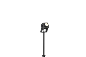 Modern Style 12W Aluminum Black Garden Lamp Outdoor Waterproof Led Flood Light