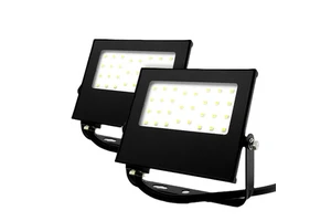 WOOJONG High Quality 20W LED Flood Light Slim Shape with Warm White CCT IP65 Rating 5-Year Warranty Best Price