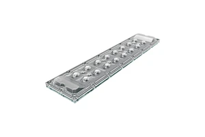 Manufacturer Casting 260x58mm 3535 16in1 PC Plano-concave LED Optical Array Lens Multi-angle Street Light Flood Light 92%