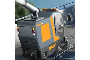 Electric Street Vacuum Cleaner Street Cleaning Machine Auto Dumping Road Sweeper
