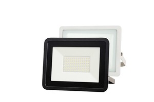 Home High Power LED Floodlight Slim Design Apple Shape IP65 Waterproof 120 Beam Angle 3000K-6500K Color Temp 2-Year CRI 80
