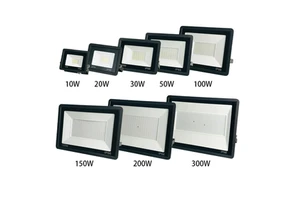 Flood Light LED Outdoor Ultra-thin Projection Light 10W 20W 30W 100W 200W Waterproof IP 66 Anti Glare Stadium Flood Light