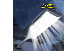 900000LM 1000W/8000W/4000W Outdoor Solar Lamp Sunlight Motion Sensor Light Waterproof Street Wall Yard Lamp With Remote Control