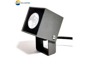 5W Outdoor Waterproof Landscape Projector Square Floodlight for Building Decoration Garden Facade Accent Lighting