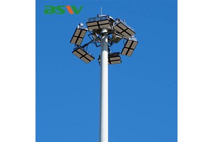 BSW Wholesale Professional 400W 600W 800W 1000W LED High Mast Light IP66 For Seaport Airport Large Square Construction Site