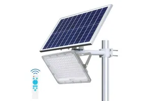Heshi Super Bright 50W Outside Aluminum Ip65 Stadium Floodlight Solar Powered Reflector Led Flood Light Solar Projector