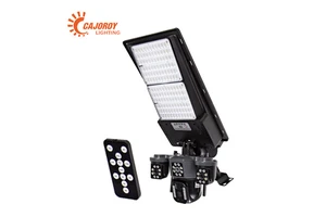 Waterproof 400W 500W 600W Solar Street Lamp Garden Led Solar Street Lights Outdoor With Camera