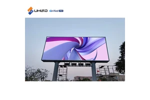 UHLED Sunlight Readable Outdoor LED Display P6 P8 P10 IP65 Waterproof Advertising Billboard Screen For Commercial Project