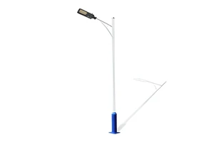 LED Street Lamps with IP65 Waterproof Battery-Powered Energy-Saving Features 3-Year Warranty for Outdoor Use on Streets Highways