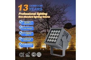Outdoor LED Flood Light IP65 Waterproof Super Bright Bridgelux Chip Security Spotlight for Garden Yard