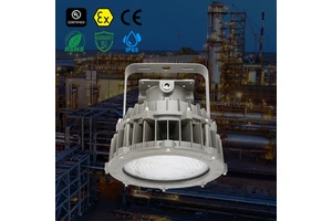 Elite 200W LED Explosion Proof Light IECEx Certified Class 1 Div 1 Hazardous Location Oilfield Drilling High Bay Floodlight Pro